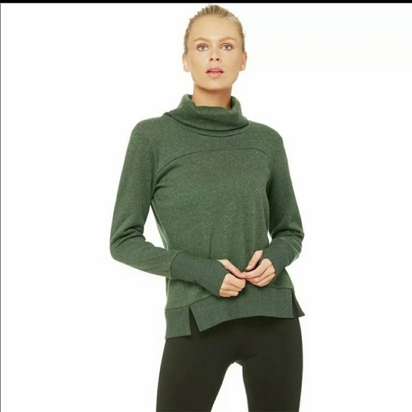 alo turtleneck sweatshirt